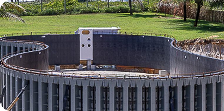 Estructura DESCO Desjoyaux en construcción